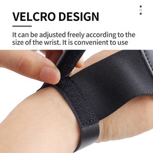 Protège-doigts professionnel en cuir de vachette pour tir à l'arc, protection à 3 doigts avec sangle Velcro réglable pour la chasse et les sports de tir - Product Image 5