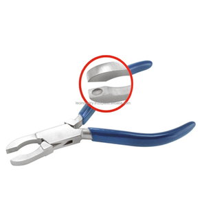 Alicates de cierre de bucle de 130mm, herramientas de joyería de acero inoxidable con moldes de plástico para aplicación de joyería - Product Image 1