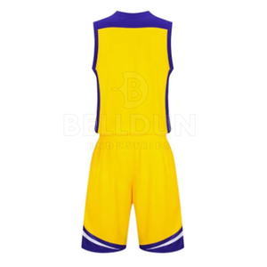 Comfortable Plus Size Shorts Sleeve Men Basketball Uniform Outdoor Sports Wear Basketball Uniform For Sale - Product Image 2
