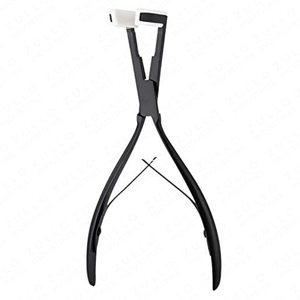 Kit de Pinzas para Extensiones de Cabello con Logotipo Personalizado, Color Negro Mate, Acero Inoxidable, Herramienta de Sellado para Salón Profesional - Product Image 3