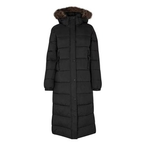 Parka longue imperméable à capuche pour femme, écologique, coupe-vent, pour activités de plein air par temps neigeux, design moderne, fiable - Product Image 1