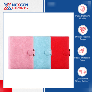 Cuaderno de Tapa Dura de PU de Calidad Superior, Venta Global, con 6 Anillas y Cierre Magnético, para Uso Escolar y de Oficina - Product Image 2