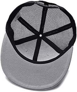Gorra de malla snapback unisex con logo personalizado, gorra trucker lisa al por mayor, gorra de béisbol de verano ajustable y transpirable - Product Image 5