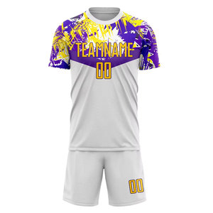 Créez votre propre maillot de football, ensemble de vêtements de football, uniforme unisexe, maillot d'équipe, tenue de football, ensemble complet, uniforme de football - Product Image 2