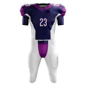 Uniforme de football américain moderne pour hommes, polyester de haute qualité, respirant, coupe flexible, couleurs et logo personnalisés - Product Image 1