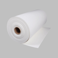 Papel de Fibra Cerámica de Alta Temperatura, Grado HA, Temperatura de Trabajo 1400C, Baja Conductividad Térmica, Aislamiento Térmico
