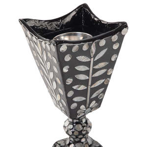 Elegant <b>Mother</b> of Pearl Bakhoor Burner Handcrafted Arabic Mabkhara Incense Holder for Ramadan, Eid, Oud & Luxury Home <b>Decor</b> - Product Image 6