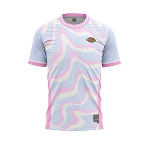 Maillot de sport pour homme à manches courtes avec impression par sublimation de logo personnalisé de haute qualité, 100% polyester, tissu respirant et à séchage rapide - Product Image 1