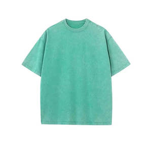 High Quality Men's Oversized Cotton T-Shirt Custom Blank Heavyweight Quick Dry Breathable - Product Image 2