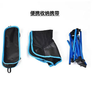 Silla de Playa Plegable Compacta Portátil Woqi, Muebles de Exterior de Aluminio y Madera para Playa, Picnic, Senderismo, Camping y Viajes - Product Image 5