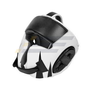 High Quality Leather Made <b>Head</b> Guards For Sale Boxing Professional <b>Training</b> <b>Head</b> Guard Men For Boxing Use - Product Image 5