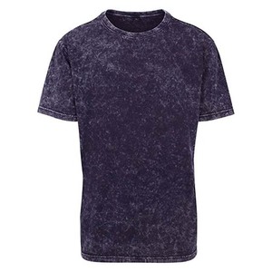 เสื้อยืดคอกลมแขนสั้นผ้าฝ้ายสีน้ำเงินสำหรับผู้ชาย สไตล์ลำลองวินเทจทรงโอเวอร์ไซส์ พิมพ์ลายซิลค์สกรีน เนื้อผ้าเจอร์ซีย์ถักระบายอากาศได้ดี - Product Image 5