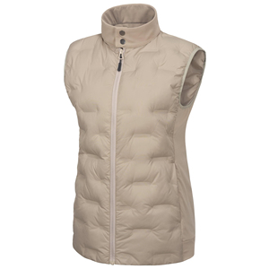 Chalecos Casuales Ultraligeros con Cuello Alto, Tejidos, Transpirables, Ecológicos, con Cierre de Cremallera, Relleno Acolchado, Resistentes al Viento, para Mujer - Product Image 3