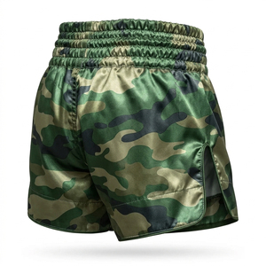 Pantalones Cortos de Muay Thai, Ajuste Universal, Sublimación Personalizada, Ropa de Entrenamiento de Boxeo - Product Image 4