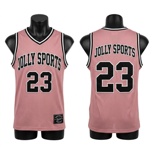 เสื้อบาสเก็ตบอลชาย 160GSM ผ้าตาข่ายโพลีเอสเตอร์พรีเมียม ดีไซน์แผงสีแดง พิมพ์ลายตามสั่ง เสื้อยืดผ้าฝ้าย 100% สำหรับผู้ชาย ทรงหลวม พิมพ์ลาย - Product Image 3