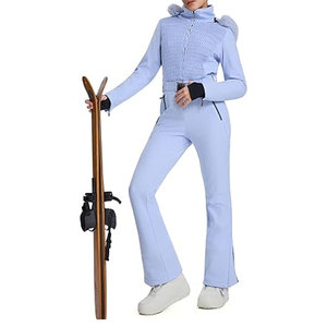 Traje de Esquí de Una Pieza para Mujer, Impermeable, Aislado, Traje de Snowboard de Invierno, Ajustado, Mono de Nieve, Chaqueta de Esquí Térmica - Product Image 6