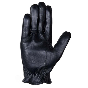 Gants de conduite en cuir noir unisexe, perforés avec trous pour les doigts, respirants, vintage, de luxe, pour course automobile, en cuir véritable, personnalisables - Product Image 2