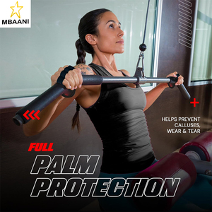 Guantes de Gimnasio Duraderos, Guantes de Entrenamiento para Gimnasio y Almohadillas de Agarre - Acolchado de Goma para Evitar Callosidades - Aptos para Hombres y Mujeres - Product Image 3