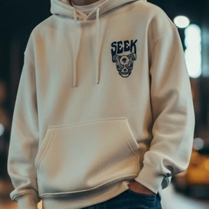 Sudadera con capucha gruesa personalizada de algodón y poliéster para hombre, sudadera de invierno de forro polar pesado, sudadera con logo de espuma, sudadera gráfica unisex con estampado 3D en relieve. - Product Image 3