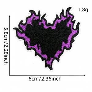 Patchs brodés personnalisés en gros, thermocollants, motif loup animal, patch en tissu brodé 3D pour casquette, sac à dos, veste, sac, OEM ODM - Product Image 6