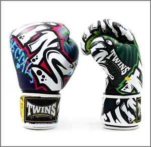 Guantes de Boxeo Gemelos FBGVL4-68 de Último Modelo y Calidad Premium, Totalmente Estampados, con Diseño de Logotipo Personalizado, para Entrenamiento de Kickboxing y Muay Thai - Product Image 1