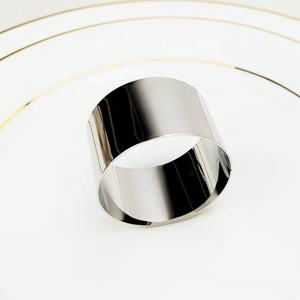 Anillos de Servilleta de Metal Reutilizables, Diseño Elegante, Ecológicos y Duraderos para Campamentos, Festivales, Bodas y Fiestas (Personalizables) - Product Image 6