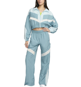 Women's <b>White</b> Black Solid Casual Hooded Short Sports Wear <b>Set</b> Long Sleeve Regular Fit Full Waterproof Breathable Quick Dry 100% - Product Image 5