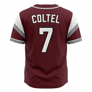 Custom Branding Athletic Baseball Jersey sublimation vibrant colors Baseball Jersey breathable performance Baseball Jersey - Product Image 2