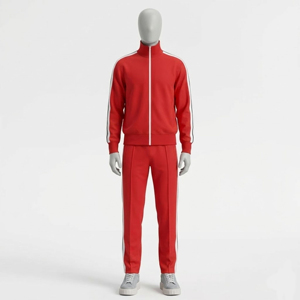 Ensemble de survêtement pour homme avec logo personnalisé, vêtements de sport, pantalon de jogging évasé, sweat à capuche et pantalon, ensemble 2 pièces, sweat à capuche zippé et pantalon - Product Image 3