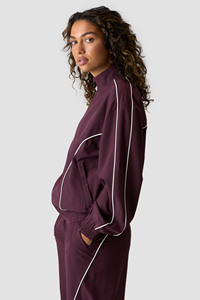 Custom Logo Women's Contrast Piping <b>Track</b> <b>Jacket</b> & Pant Women's Tracksuits Breathable Sportswear Jogging Suits Women's Sweatsuit - Product Image 2