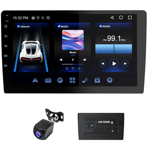 Haudio IPS Portable Monitor Wireless Screen Smart Screen Universal MultimediaStereol Double Din Fm <strong>Gps</strong> Carplay - Product Image 2