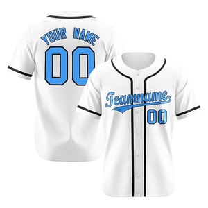 Best Selling Factory Trendy Men's <b>Short</b>-<b>Sleeve</b> <b>Button</b> <b>Up</b> Baseball Jersey Hot Sale Sublimated Embroidered Sports <b>Shirt</b> Baseball - Product Image 2