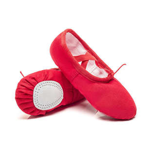 Zapatillas de Ballet Transpirables y Antideslizantes para Niñas y Niños, Zapatos de Gimnasia, Tallas para Niños y Adultos - Product Image 1