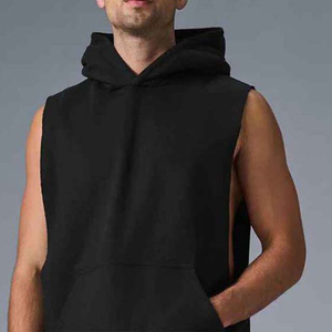custom branding athletic comfort men gym <b>hoodies</b> manufacturer wholesale premium <b>workout</b> fashion men gym <b>hoodies</b> - Product Image 4