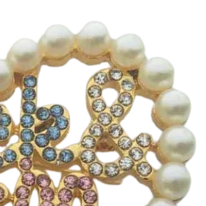 Broche de Corazón con Perla en Tono Dorado, Elegante Adorno de Perla para Traje, Vestido, Sombrero, Bufanda, Bolso, Accesorio de Moda, Regalo - Product Image 4