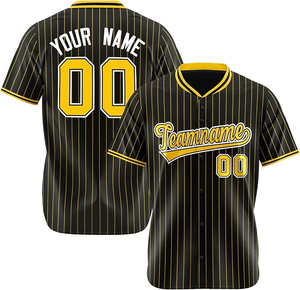 Nouveau maillot de baseball unisexe sublimé avec nom du joueur, design personnalisé, logo sur le devant, maillot de softball à prix avantageux en gros - Product Image 1