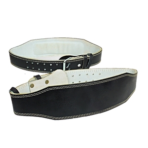 Breathable Non Slip Heavy Duty Unisex Weight Lifting Cowhide Leather Belt Waterproof Eco Friendly Durable Fitness Safety - Product Image 1