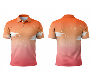 Premium Sublimated Polo Shirt with Custom Logo Printing Durable Stitching for Men Women Youth Quick-Dry Dry-Fit Active - Product Image 6