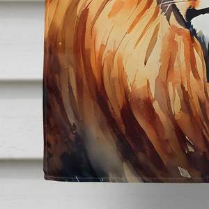 ธงบ้านสิงโตหลากสีแขนตกแต่งเสาระเบียงขนาดใหญ่แบนเนอร์ผนังโพลีเอสเตอร์สำหรับป้ายสวนและสนามหญ้า - Product Image 4