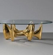 Pure Brass Gold Polished Large Size Metal <b>Table</b> Decorating New Designing Aluminum Coffee <b>Side</b> <b>Table</b> for Living Room Usage - Product Image 2