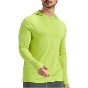 New Arrival Custom High-Performance Fishing Men Hoodie Quick-Dry Eco-Friendly Fleece Zipper-Up <b>Sun</b>-Proof Fabric Heat Transfer - Product Image 3
