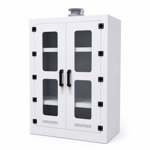 Heavy Duty Polypropylene Laboratory Chemical Storage Cabinet for Corrosive Acids and Bases - Product Image 4