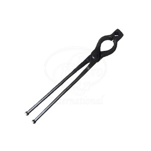 Heavy V-Bit Bolt Tongs Steel 17 Inch Professional Blacksmith Forging and Farrier <b>Tool</b> - Product Image 2
