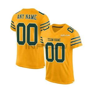 Custom Football Jersey Name Number Football Shirt Performance Sports Uniform Unisex American Football Wear - Product Image 4