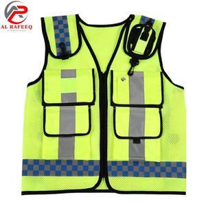 เสื้อกั๊กสะท้อนแสงราคาถูก คุณภาพสูง เสื้อกั๊กนิรภัยแบบมองเห็นได้ชัดเจน เสื้อกั๊กทำงานแบบ Hi-Vis รับผลิตตามแบบ OEM ปี 2026 ทรงเข้ารูป ยูนิเซ็กซ์ - Product Image 1