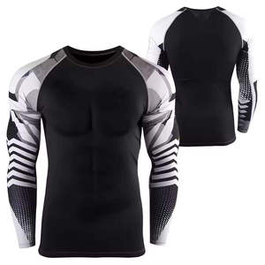 Camiseta de Compresión de Manga Corta Personalizada de Alta Calidad, Sublimada, de Poliéster y Nailon, para Hombres, Mujeres y Jóvenes - Product Image 1