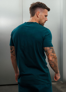 T-shirt Homme Oversize en Coton 100% de Bonne Qualité, Impression de Logo Personnalisé, Vente en Gros OEM, T-shirt Uni Baggy - Product Image 6