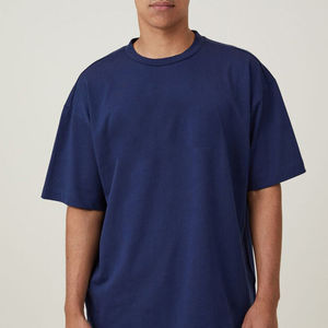 Nueva Llegada: Camisetas Ringer de Algodón 100% para Hombre, 250GSM, Hombro Caído, Ajuste Holgado, Estilo Urbano con Letras Personalizadas del Nombre de la Marca - Product Image 1