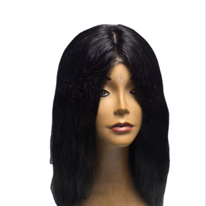 Perruque complète en cheveux humains pour femmes, sans colle, ondulations lâches, cheveux vierges Remy Yaki, TAZ Hair Bangladesh - Product Image 1