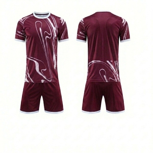 Vente Directe Fabricant Maillots de Football Unisexe Aochi de Haute Qualité Tenues d'Entraînement - 100% Polyester Anti-Bactérien Personnalisable pour Équipe - Product Image 4